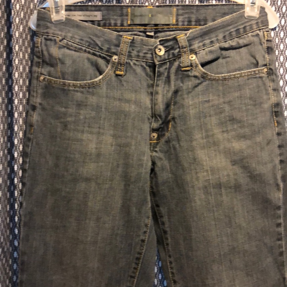 Paper denim and cloth jeans